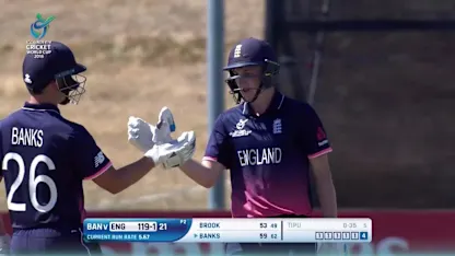 Highlights of Harry Brook's run-a-ball 66 against Bangladesh