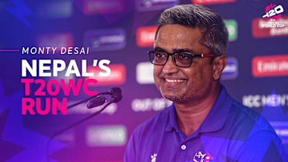 Logo of Monty Desai on Nepal's performance | T20WC 2024