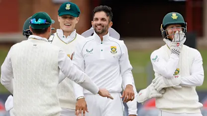 Logo of Maharaj lauds Proteas' driven youngsters for Test revival
