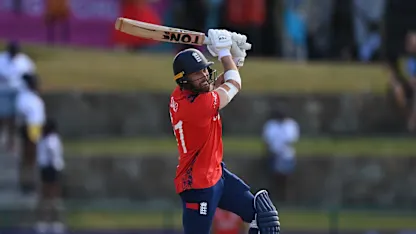 Phil Salt shakes things up with thrilling three-ball innings | #ENGvOMA | T20WC 2024