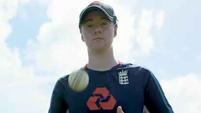 Logo of ENG v SA: Kirstie Gordon, young England spinner