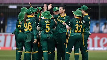LIVE: Kapp strikes first ball to remove Bates in CWC25 clash