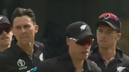 Logo of Trent Boult strikes twice to dent Sri Lanka early | CWC23