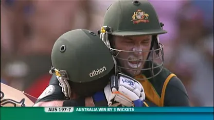 Mike Hussey saves Australia in Semi-Final