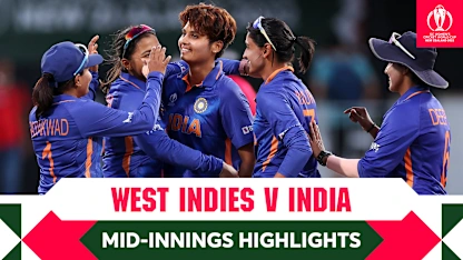 Logo of M10 Mid-Innings Highlights: West Indies v India | CWC22