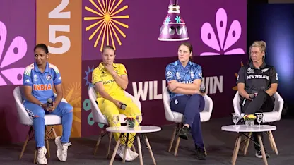 ICC Women's Cricket World Cup 2025, Captains Media Sessions- Bengaluru