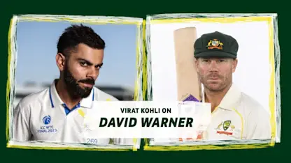 Logo of Virat Kohli praises 'impact player' David Warner | WTC Final