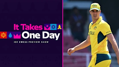 Logo of High stakes as Australia and Sri Lanka chase first wins | It Takes One Day Episode 14 | CWC23