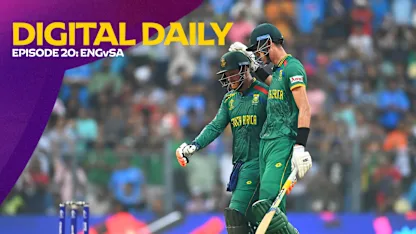 Logo of South Africa hand England heaviest World Cup defeat | Digital Daily: Episode 20 | CWC23