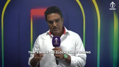 Logo of Sanjay Manjrekar shares thoughts on the timed out dismissal | CWC23
