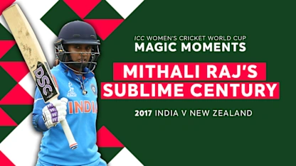 Logo of Mithali Raj's sublime century | Women's World Cup Magic Moments