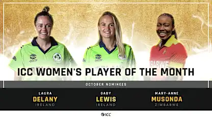 Women's Player of the Month – October 2021
