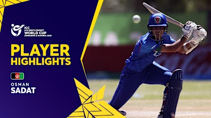 Sadat special anchors Afghanistan | U19 CWC 2026