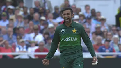 Logo of CWC19: Eng v Pak - Shoaib Malik has Ben Stokes caught behind