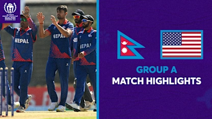 Logo of Nepal masterclass against USA seals first victory | CWC23 Qualifier