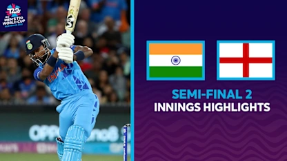 Logo of Brilliant Pandya helps India post par total | Innings Highlights | T20WC 2022