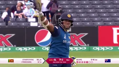 Logo of #WWC17 AUS v SL - Chamari Athapaththu Innings