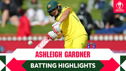Highlights: Ashleigh Gardner with a big-hitting cameo to turn the match