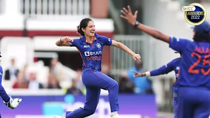 Logo of Renuka Singh | ICC Emerging Women's Cricketer of the Year 2022