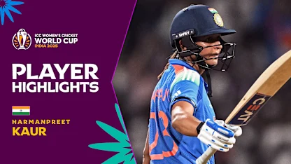 Harmanpreet Kaur's sublime knock | Player Highlights | CWC25