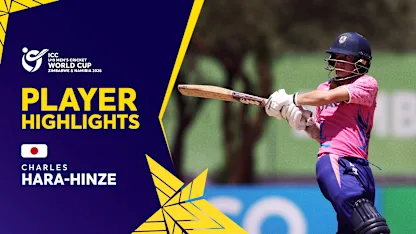 Charles Hara-Hinze plays a brave knock | Player Highlights | U19 CWC 2026