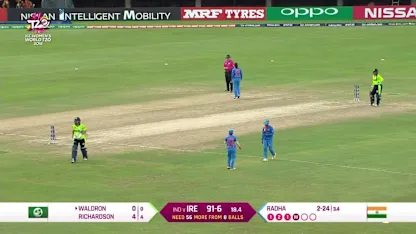 IND v IRE: Radha Yadav takes 3/25