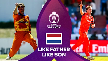 Logo of Like Father, Like Son: Bas De Leede haul creates unique record | CWC23