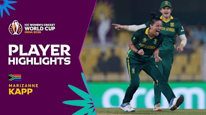 Marizanne Kapp's stunning all-round performance | Player Highlights | CWC25