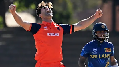 Logo of 'We're going to India! Unbelievable' - Netherlands road to CWC23 Qualifier final and beyond