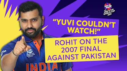 Logo of Rohit Sharma looks back on the 2007 final against Pakistan | T20 World Cup