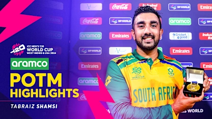 Super Shamsi stars in tight South Africa win | POTM Highlights | T20WC 2024