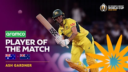 Ash Gardner's stunning ton powers Australia to win | Aramco POTM Highlights | CWC25 