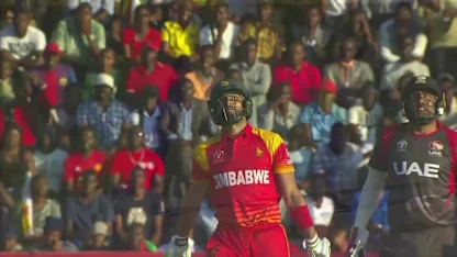 CWCQ POTD - Raza hits a six onto the roof!