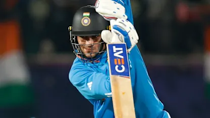 Logo of Shubman Gill has eyes on biggest prize with India | CWC23