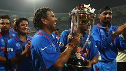 Logo of Sachin Tendulkar reflects on 2011 CWC glory
