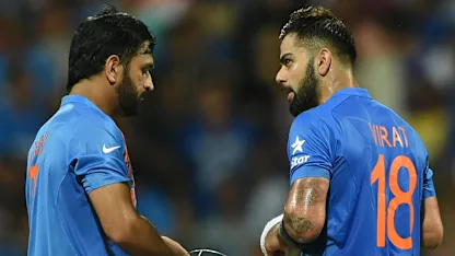 MS Dhoni and Virat Kohli
