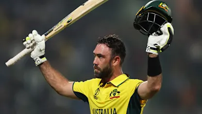 Logo of Glenn Maxwell on joy of smashing fastest-ever World Cup hundred | CWC23