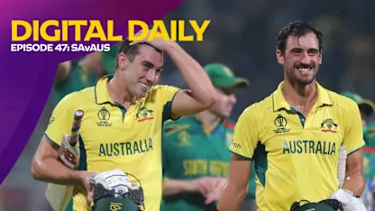 Logo of Australia win low-scoring semi-final thriller | Digital Daily: Episode 47 | CWC23
