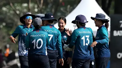 Thailand v Uganda | Match Highlights | Women's Emerging Nations Trophy