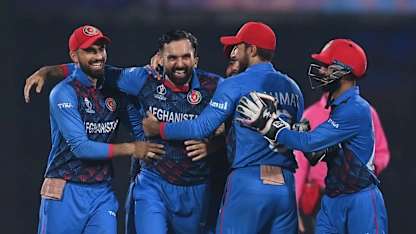 Logo of Afghanistan and Sri Lanka expect even battle with semi-final hopes on the line | Match 30 Preview | CWC23