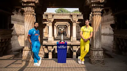 ICC Men's Cricket World Cup 2023 captains shoot at Adalaj Stepwell ahead of the final