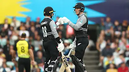 Logo of SIX: Finn Allen punishes Mitchell Starc | T20WC 2022