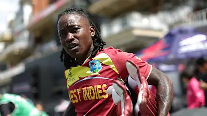 Dottin defies scare to walk out and bat at T20WC semi-final