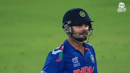 Logo of 1065 not out: dazzling montage of Virat Kohli at T20 World Cups