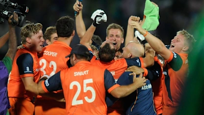 Logo of Postpe Greatest Moments: Netherlands chase down 190 in 14 overs
