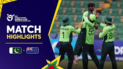 Pakistan win big against New Zealand | Match Highlights | U19 CWC 2026