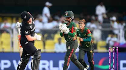 Nonchalant Nigar Sultana stumpings | CWC25