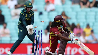 LIVE: West Indies down a slippery slope against Australia