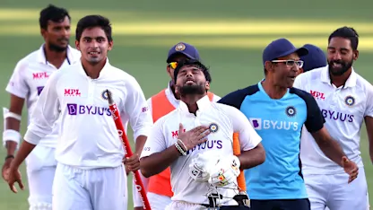 Logo of Rishabh Pant was one of the heroes of the Gabba Test.