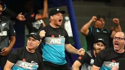 Logo of The moment New Zealand sealed their place in the final